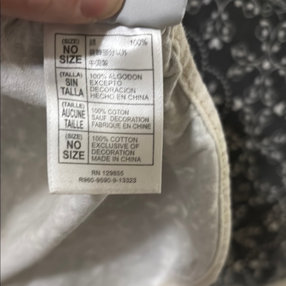 Disney Parks Gray Patterned Apron with Pocket - Picture 6 of 7